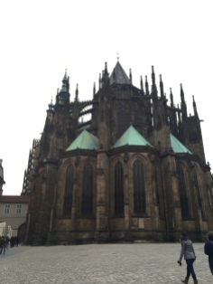 Back of the St. Vitus Cathedral